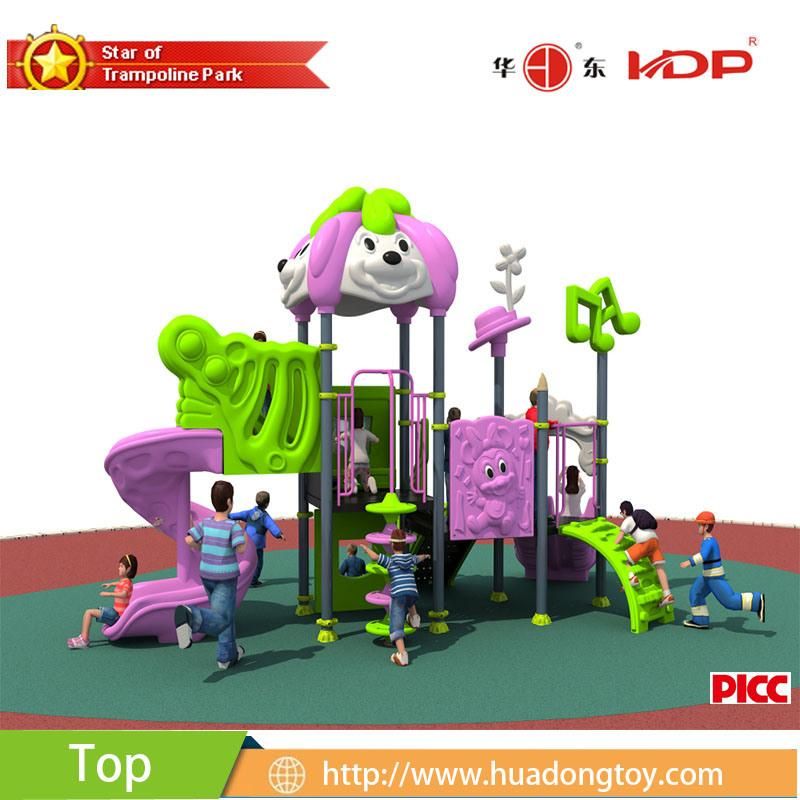 Popular Safe Leisure Anti-Fade Outdoor Playground