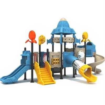 Kids Outdoor Playground Equipment Community Park Large Plastic Slide Kl14