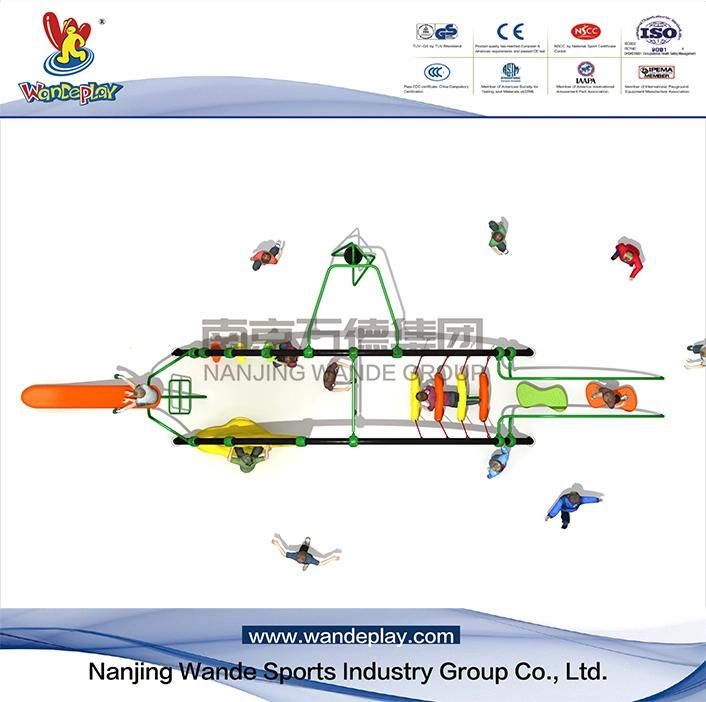 Children Plastic Slide Amusement Park Teenager Climbing Equipemnt Outdoor Playground Equipment