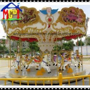 12p Angel Horse Carousel Amusement Kiddie Merry Go Round Ride