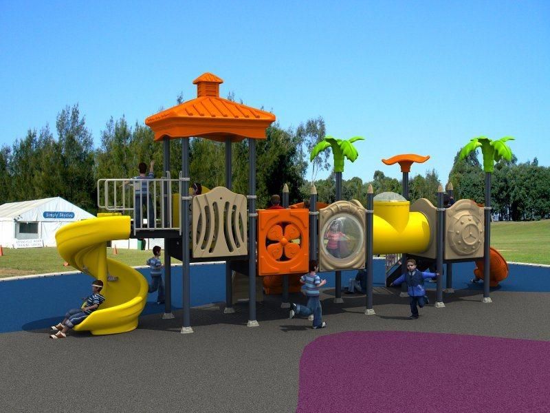 2018 High Quality and Unique Children Outdoor Playground