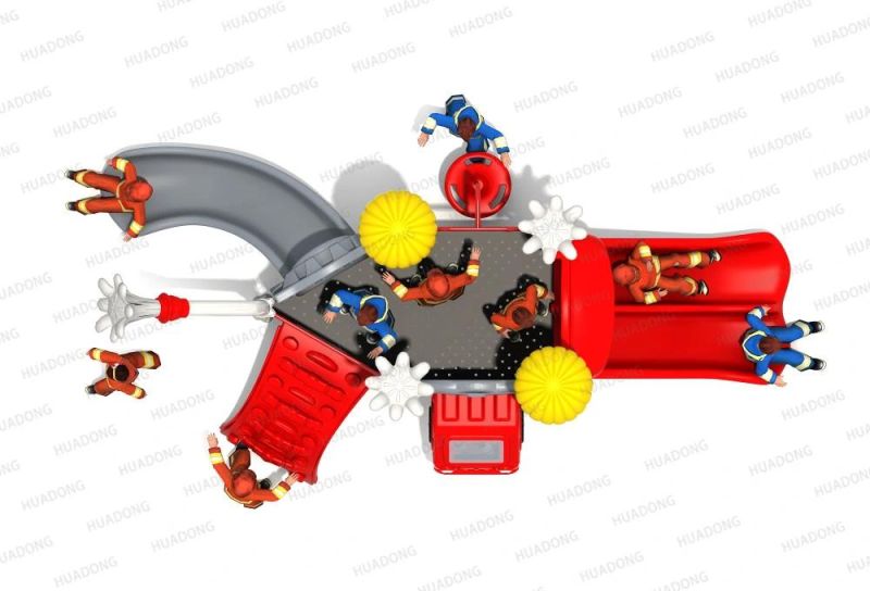 Fire Control Series Cheap Outdoor Playground Kids Slide for Sale