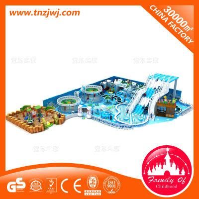 Ice and Snow Indoor Playground Equipment Kid Maze