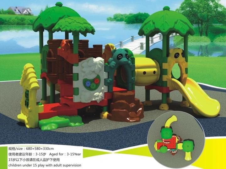 High Quality Outdoor Plastic Amusement Park Equipment for Children