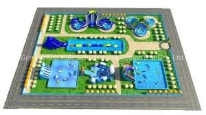 Outdoor Playground Water Park Swimming Pool Water Slide Inflatable Products