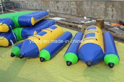 0.9mm PVC Inflatable Towable Tube for Water Amusement