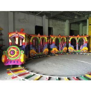 Children Outdoor Kids Train Track Electric Amusement Train