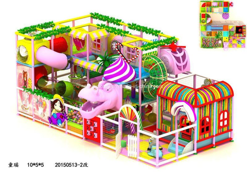 Hot Sale Small Indoor Playground (TY-0520-4)
