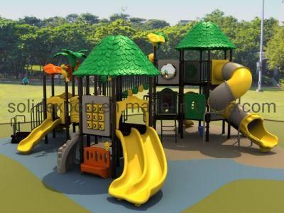 Kindergarten Large Scale Multi-Functional Plastic Outdoor Play Slide