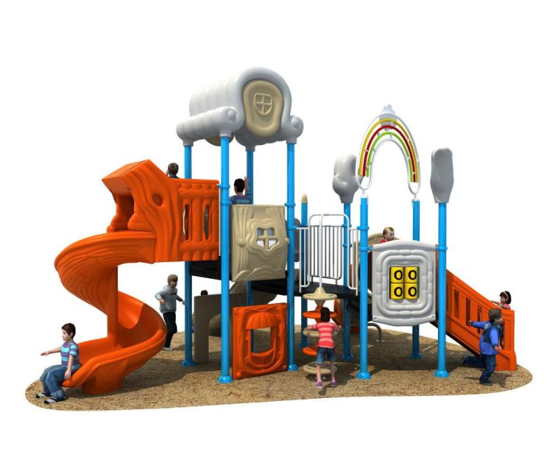 Handstand Dream Cloud House Series Big Outdoor Playground Equipment Children Slide