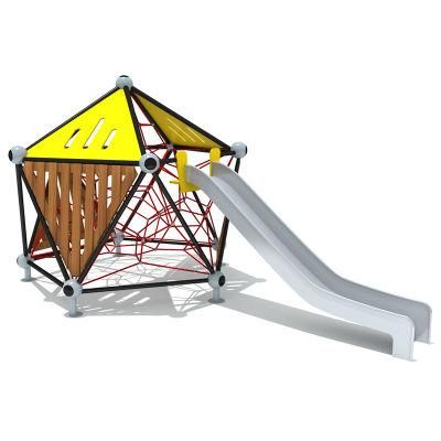 Multifunction Outdoor Playground Climbing Rope Slide Combination Adventure Amusement Equipment