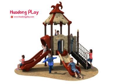 High Quality Small Plastic Outdoor Playground Slides for Kids