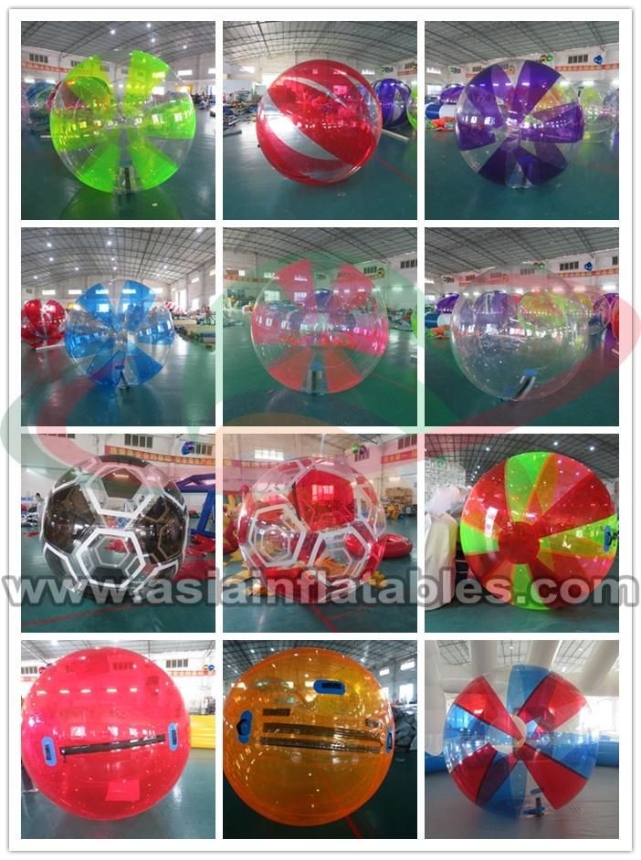 Commercial Rainbow Inflatable Water Walking Roller on Sale for Adult and Kids