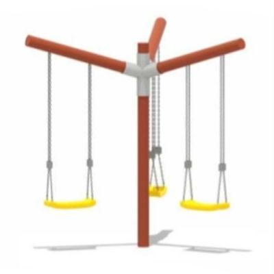 Park Square Outdoor Swing Set Community Kids Playground Equipment