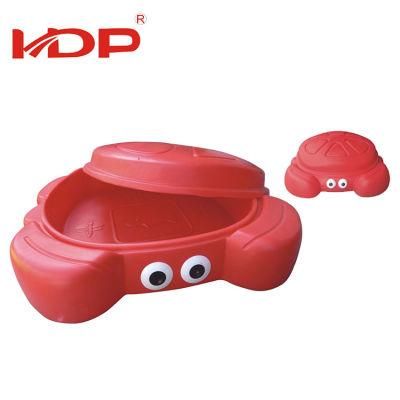 Assessed Supplier Kids Playground Outdoor Toys 2kids 1 Plastic Sandbox
