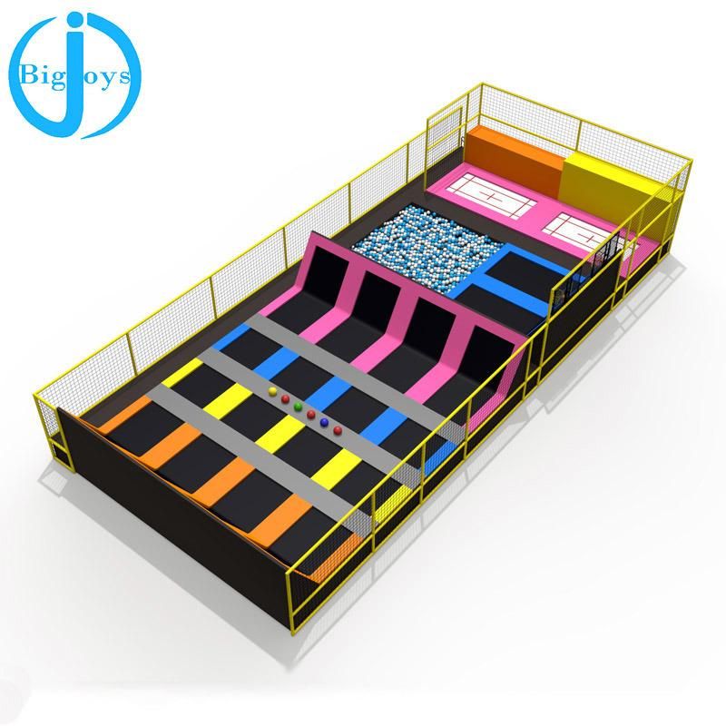Professional Trampoline Indoor Park with Customized Design for Sales