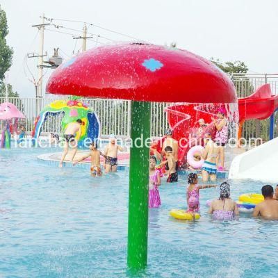 Fiberglass Spray Mushroom Water Park Play Pool Game