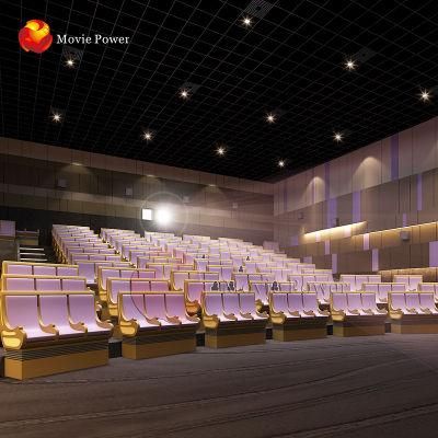 Newest Design Luxurious 4D Motion Platform Theater Cinema Chair Simulator
