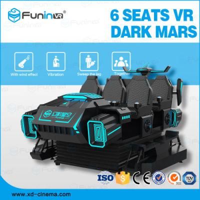 6 Seats Virtual Reality Car Simulator Cinema