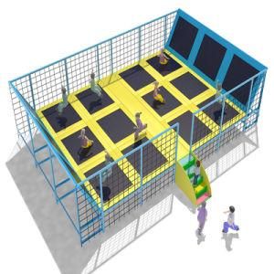 Customized Playground Indoor Trampoline for Sale
