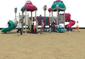 Round Pink Naughty Castle Outdoor Playground