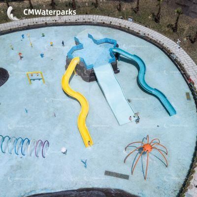 Commerical Water Park Fiberglass Water Slide Kids Playground Equipment Outdoor Playground Equipment