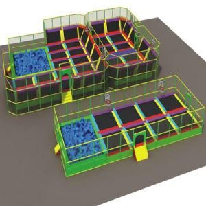 Fantasic High Quality Big Gym Indoor Trampoline Park