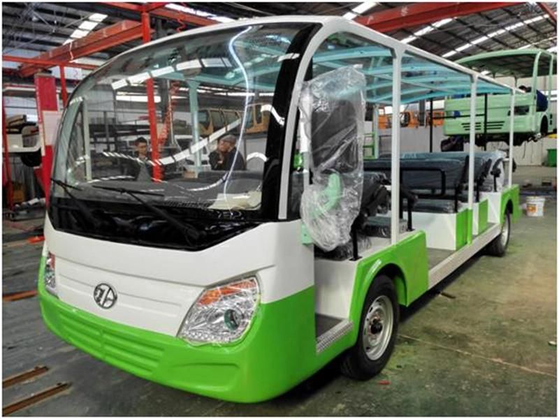 Electric Sightseeing Car 8 Seats to 14 Seats Factory