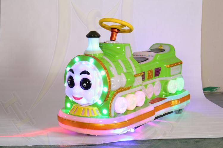 Hansel Hot Sale Remote Control Kids Electric Train Ride for Amusement Park
