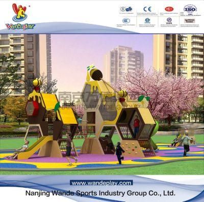 Amusement Park Children Toys Kids Slides Outdoor Playground Equipment for Wd-Dz001