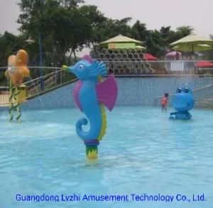 Sea Horse Water Play for Splash Park (LZ-030)