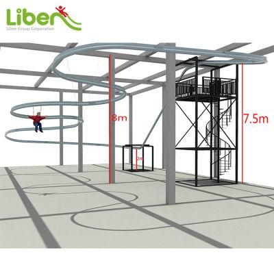 Rollglider Slide for Trampoline Park Use