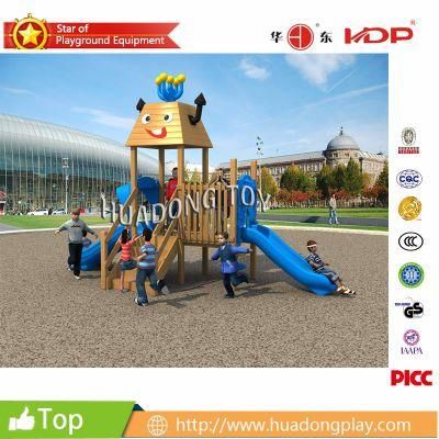 2018 Cheap Wooden Outdoor Playground