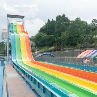 New Arrival Water Park Equipment Fiberglass Water Slide Amusement Park for Outdoor
