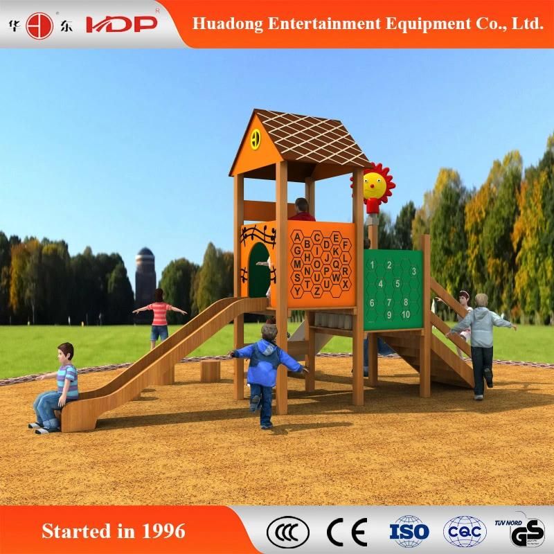 2017 Children Outdoor/Indoor Playground Wooden Series Exercise Equipment (HD-MZ057)