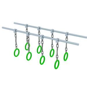 New Product Safety Kids Ninja Warrior Course Athlete Professional Hoop