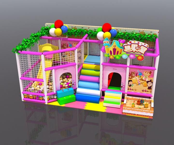 New Arrival Customized Design Children Castle Amusement Indoor Soft Playground