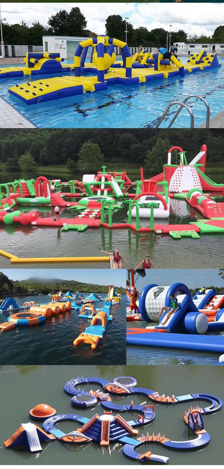 Factory Customizable PVC Large Inflatable Floating Water Park for Amusement Park