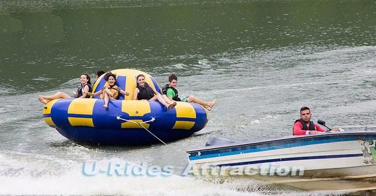 octopus twister Inflatable Floating Spinner UFO Twister Inflatable Disco Boat