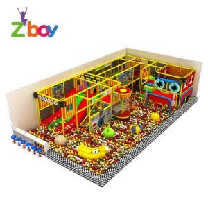 Jungle Theme Kids Indoor Playground Equipment Amusement Park with Ball Pool