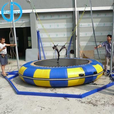 2022 Newest Single Bungee Jumping Trampoline for Sale