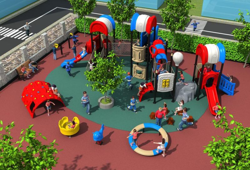 China Newest Design Anti-Fade Playground Equipment for Sale