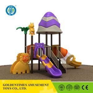 Eco-Friendly Plastic Colorful Outdoor Playground Interesting Design Kids Backyard Large Sliding Toys