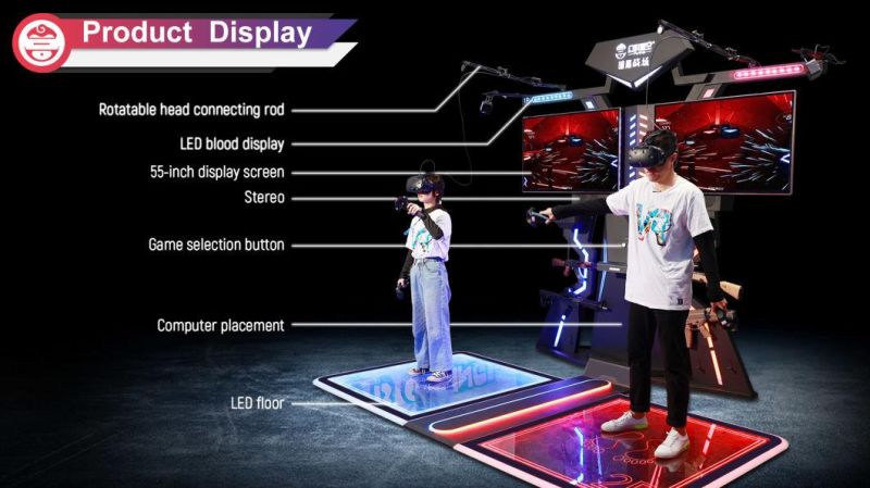 Vr Fps Arena Music Game Standing 9d Vr Shooting Game