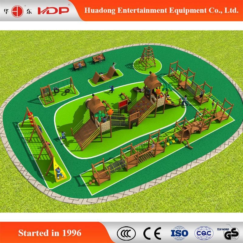 Forest Series Outdoor Kids Park Climbing Playground Slide Equipment (HD-MZ066)