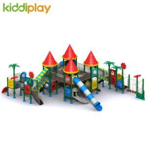 Amusement Park Kids Plastic Outdoor Playground Slide