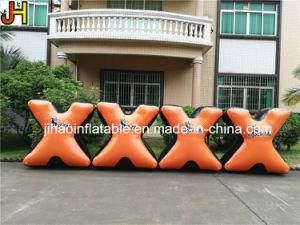 Hot-Sealed Inflatable X Shape Bunker for Laser Tag Game