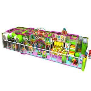 Indoor Soft Playground Children Candy Theme Castle Equipment