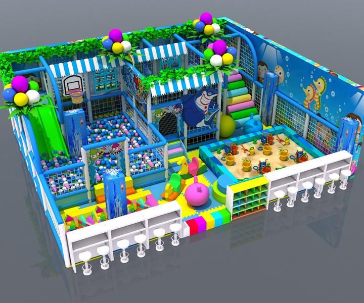 Custom Design Amusement Park Soft Play Kids Indoor Playground Equipment
