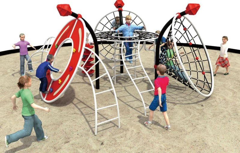 Adventure Children Climbing Frame with Swing Equipment